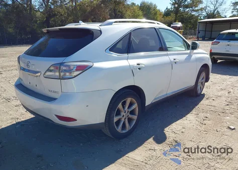 2010 Lexus Rx 350 z USA, uszkodzony, nr VIN 2T2ZK1BA8AC023235